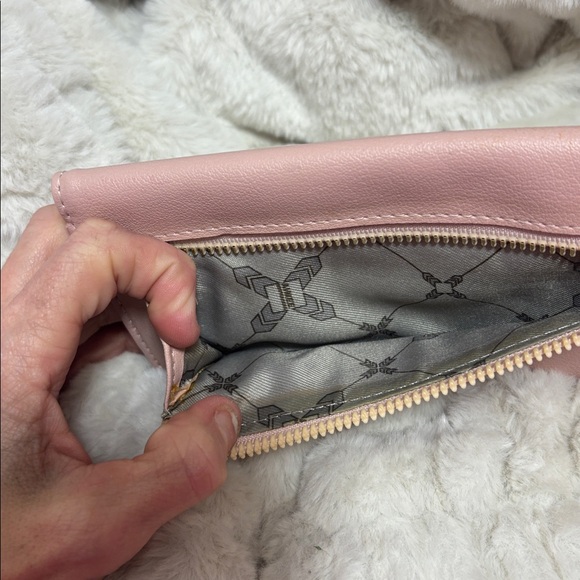 Aimee Kestenberg Blush Pink Leather Continental Wallet - Picture 4 of 6